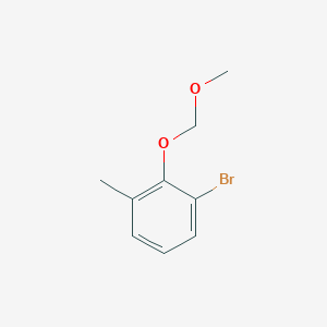 molecular formula C9H11BrO2 B13934789 1-Bromo-2-(methoxymethoxy)-3-methylbenzene 