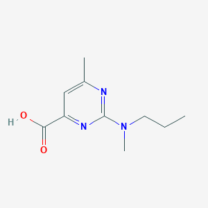 6-Methyl-2-(methyl-propyl-amino)-pyrimidine-4-carboxylic acid