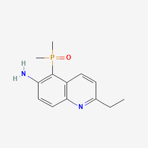 5-(Dimethylphosphinyl)-2-ethyl-6-quinolinamine