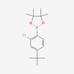 2-(4-(t-Butyl)-2-chlorophenyl)-4,4,5,5-tetramethyl-1,3,2-dioxaborolane