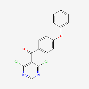 (4,6-dichloropyriMidin-5-yl)(4-phenoxyphenyl)Methanone