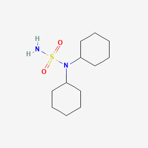 molecular formula C12H24N2O2S B13935032 N,N-dicyclohexylsulfamide 