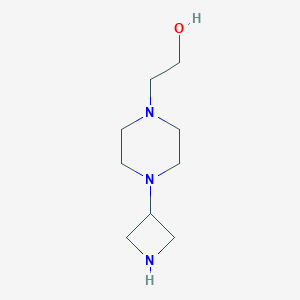 4-(3-Azetidinyl)-1-piperazineethanol