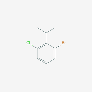 molecular formula C9H10BrCl B13935346 1-Bromo-3-chloro-2-isopropylbenzene 