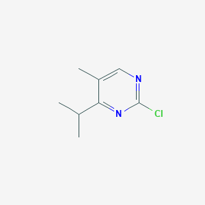 B1393543 2-Chloro-4-isopropyl-5-methylpyrimidine CAS No. 1227046-62-9