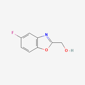 molecular formula C8H6FNO2 B13935430 (5-Fluorobenzo[d]oxazol-2-yl)methanol 