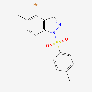 4-Bromo-5-methyl-1-tosyl-1H-indazole