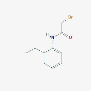 molecular formula C10H12BrNO B1393560 2-溴-N-(2-乙基苯基)乙酰胺 CAS No. 895854-04-3