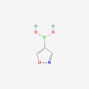 B1393564 Isoxazole-4-boronic acid CAS No. 1008139-25-0