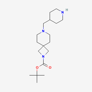 Tert-butyl 7-(piperidin-4-ylmethyl)-2,7-diazaspiro[3.5]nonane-2-carboxylate