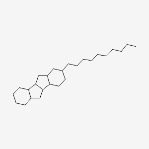 2-n-Decylperhydroindeno[2,1-a]indene