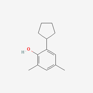 6-Cyclopentyl-2,4-xylenol