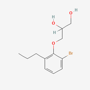 3-(2-Bromo-6-propylphenoxy)-1,2-propanediol