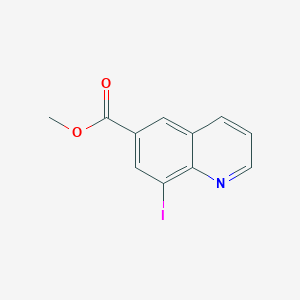 molecular formula C11H8INO2 B13935834 Methyl 8-iodoquinoline-6-carboxylate 