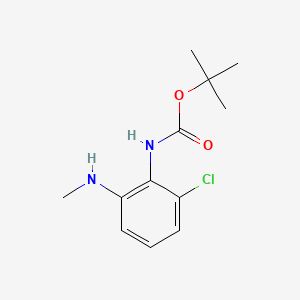 tert-Butyl (2-chloro-6-(methylamino)phenyl)carbamate