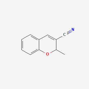 2-Methyl-2H-1-benzopyran-3-carbonitrile