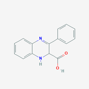molecular formula C15H12N2O2 B1393587 3-苯基-1,2-二氢喹喔啉-2-甲酸 CAS No. 1218060-77-5