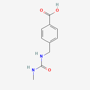 4-({[(Methylamino)carbonyl]amino}methyl)benzoic acid