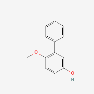 molecular formula C13H12O2 B13935946 6-Methoxybiphenyl-3-ol 