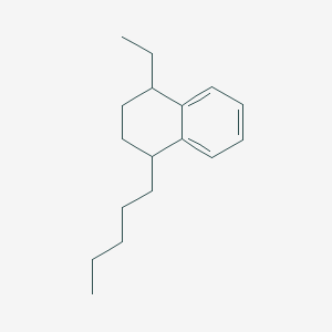 1-Ethyl-4-pentyl-1,2,3,4-tetrahydronaphthalene