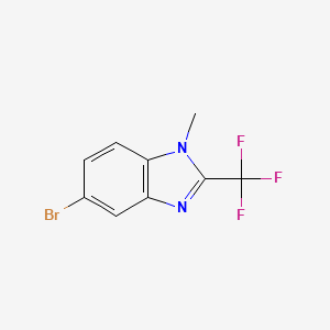 5-Bromo-1-methyl-2-(trifluoromethyl)-1H-benzimidazole