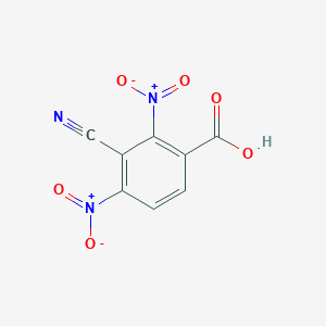 B1393608 3-Cyano-2,4-dinitrobenzoic acid CAS No. 1291486-31-1