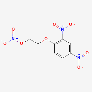 Ethanol, 2-(2,4-dinitrophenoxy)-, nitrate (ester)