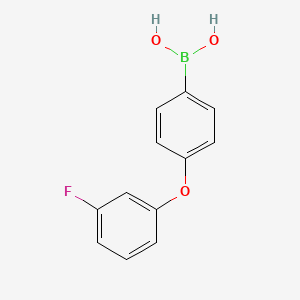 B1393666 (4-(3-Fluorophenoxy)phenyl)boronic acid CAS No. 1029438-36-5