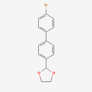 2-(4'-Bromo-[1,1'-biphenyl]-4-yl)-1,3-dioxolane