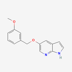 5-(3-Methoxybenzyloxy)-1h-pyrrolo[2,3-b]pyridine