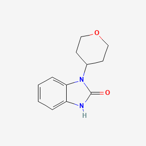 1-(Tetrahydro-2H-pyran-4-yl)-1H-benzo[d]imidazol-2(3H)-one