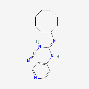 Guanidine, 2-cyano-1-cyclooctyl-3-(4-pyridyl)-