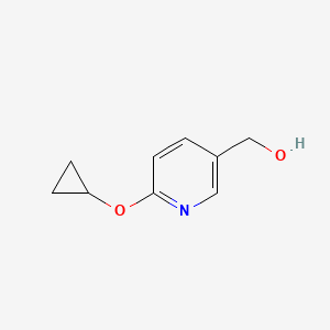 (6-Cyclopropoxypyridin-3-YL)methanol