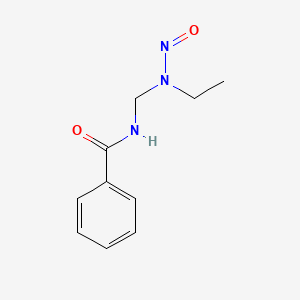 N-((Ethylnitrosoamino)methyl)benzamide