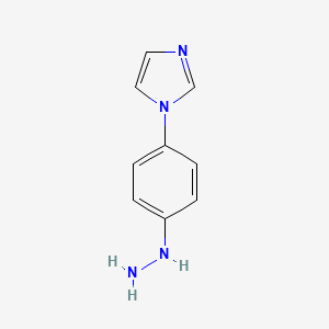 4-(Imidazol-1-yl)phenylhydrazine