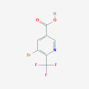 5-Bromo-6-(trifluoromethyl)nicotinic acid