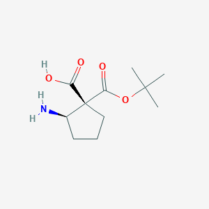 Boc-trans-2-aminocyclopentane carboxylic acid