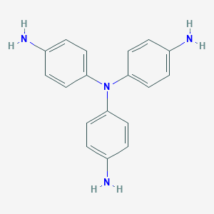 molecular formula C18H18N4 B013937 三(4-氨基苯基)胺 CAS No. 5981-09-9