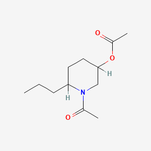 1-Acetyl-6-propyl-3-piperidinyl acetate