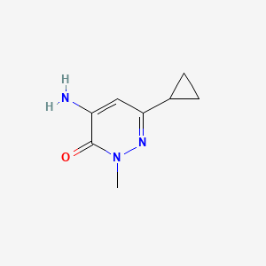 4-Amino-6-cyclopropyl-2-methyl-3(2H)-pyridazinone