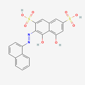 2,7-Naphthalenedisulfonic acid, 4,5-dihydroxy-3-(1-naphthalenylazo)-