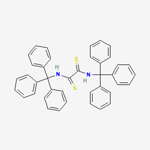 Oxamide, N,N'-ditrityldithio-