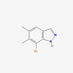 7-Bromo-5,6-dimethyl-1H-indazole