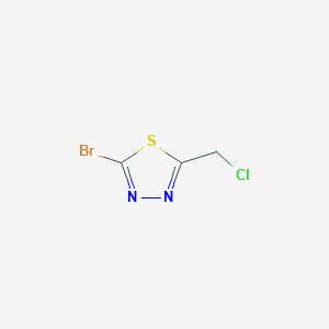 2-Bromo-5-(chloromethyl)-1,3,4-thiadiazole