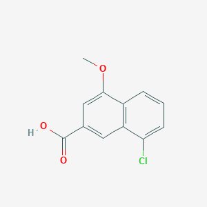 8-Chloro-4-methoxy-2-naphthalenecarboxylic acid