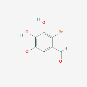 2-Bromo-3,4-dihydroxy-5-methoxybenzaldehyde