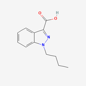 molecular formula C12H14N2O2 B13937453 1-Butylindazole-3-carboxylic acid 