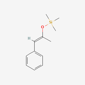 (E)-trimethyl(1-phenylprop-1-en-2-yloxy)silane