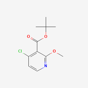 tert-Butyl 4-chloro-2-methoxynicotinate