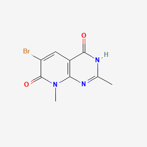 6-Bromo-2,8-dimethylpyrido[2,3-d]pyrimidine-4,7(1H,8H)-dione